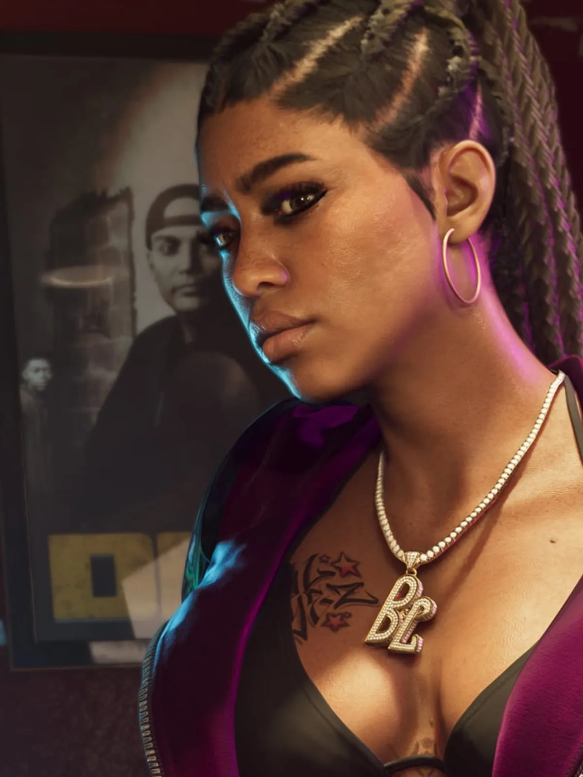 Bae-Luxe of the Real Dimez in a recording studio
